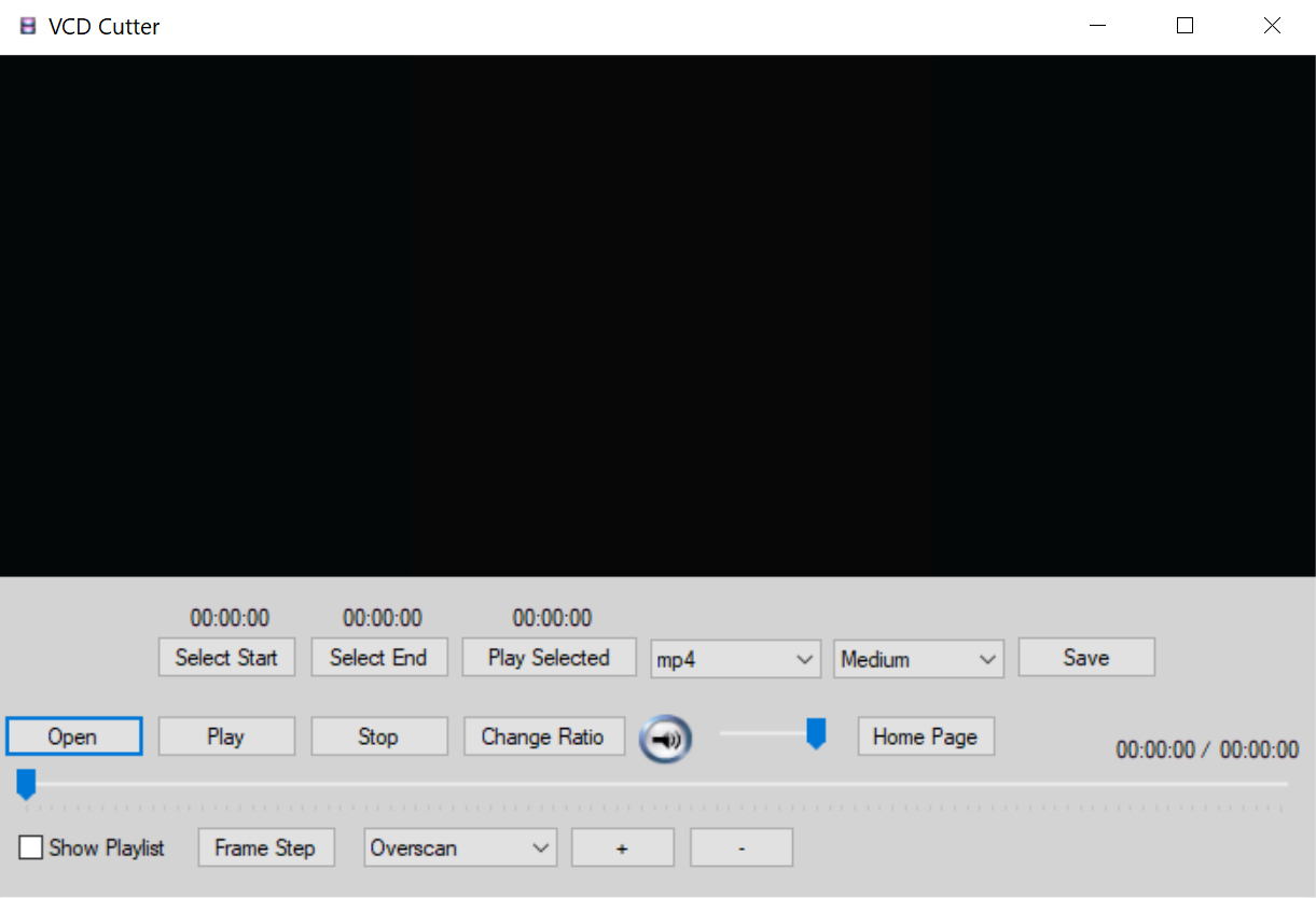 VCD Cutter Screenshot